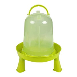 Kerbl Plastic Drinks with Feet with Handle and Bayonet Catch for Chicks / Chickens / Ducks, 3,0 L