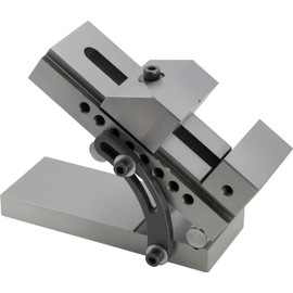 CME Machinist's Sine Vise, 2 3/4" Jaw Width, 4 1/8" Maximum Opening, 100 mm Distance Between Rollers