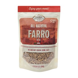 Grain On Farro (Emmer Wheat) Ancient Grain 280g x 4 packs / 그레인온 파로(엠머 밀) 고대곡물 280g x 4팩