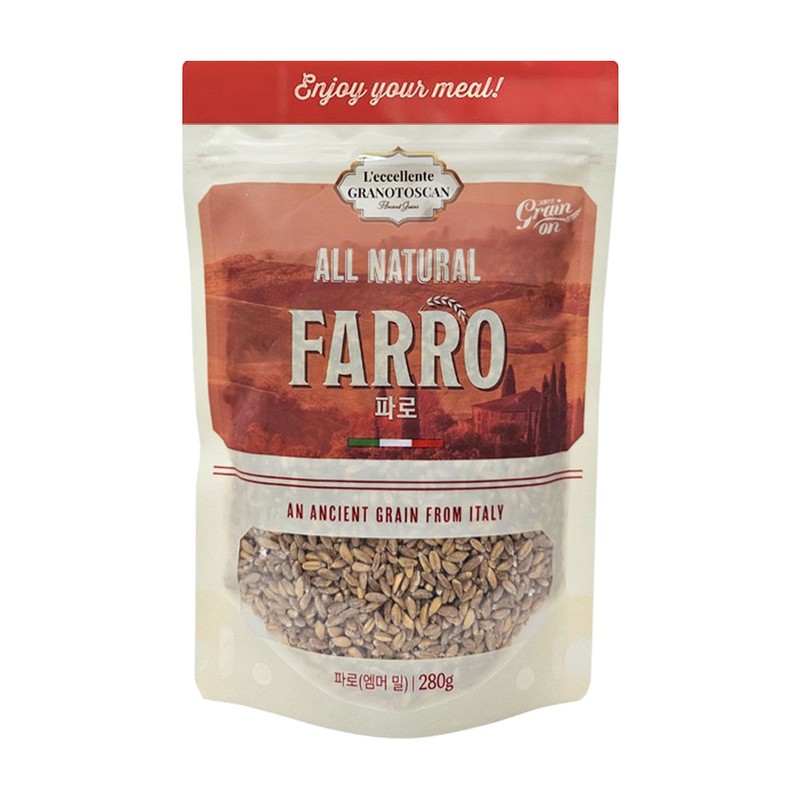 Grain On Farro (Emmer Wheat) Ancient Grain 280g x 4