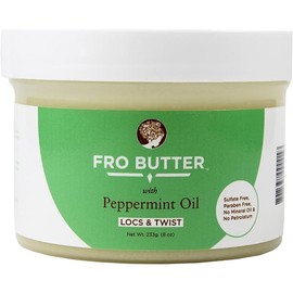 with Peppermint Oil-All Natural and Organic- Vegan Friendly Hair Butter