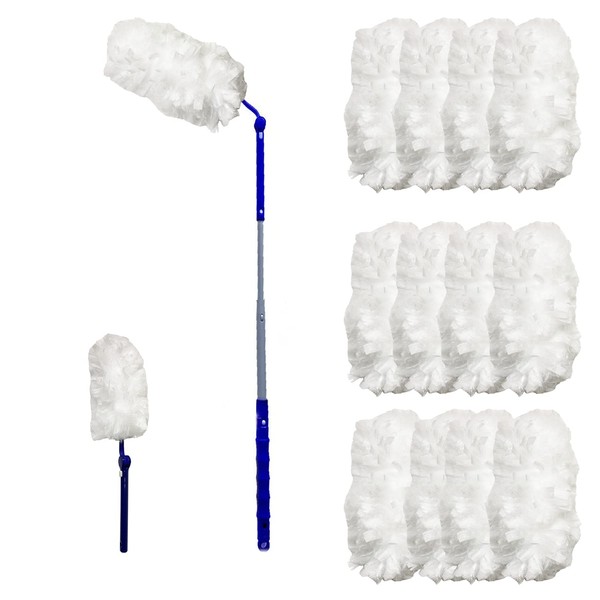 UKEENOR Duster Refills White Replacement Heads 20 Counts Extra Thick