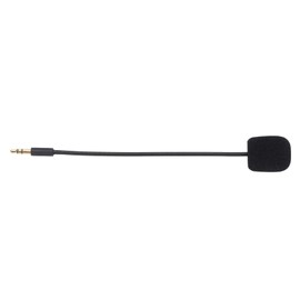 Acogedor Micrófono de Juego de Repuesto de 3,5mm, Uso Flexible de 360 ​​Grados, para Controlador de Juego de 3,5mm, Micrófono Desmontable, Auriculares para Juegos