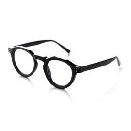 OPTIMUM OPTICAL Readers Glasses Spring-Mounted Hinges Scratch-Resistant Lenses Round Frame Reading Glasses For Men and Women - Cooper, 2.5 x