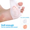 4pcs Silicone Toe Separators, Toe Spacers Separators for Relaxation Toes