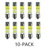 10-Pack LP-CC-15 LP-CC-15A 15A 600Vac Class CC Time Delay Fuse