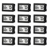 12 Pack Mini Small Digital Hygrometer Thermometer Indoor Temperature and