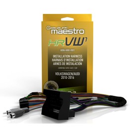 Idatalink Maestro HRN-HRR-VW1 T-Harness for Select Volkswagen Vehicles 2002-16, Replace The Factory Radio While retaining Steering Wheel Controls & use of amp (ADS-MRR or ADS-MRR2 Module Required)