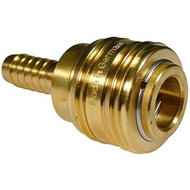 Compressed Air Connection, Quick Coupling 1/4 Inch with 13 mm Spout/Spout