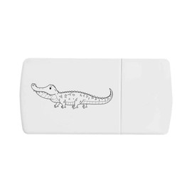 'Long Crocodile' Pill Box with Tablet Splitter (PI00032679)