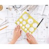 Traceease Geometric Drafting Jumbo Circle Template Drawing Stencil, Designing Template