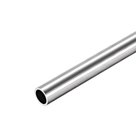 sourcing map 304 Stainless Steel Round Tubing 10mm OD 1mm Wall Thickness 250mm Length Seamless Straight Pipe Tube