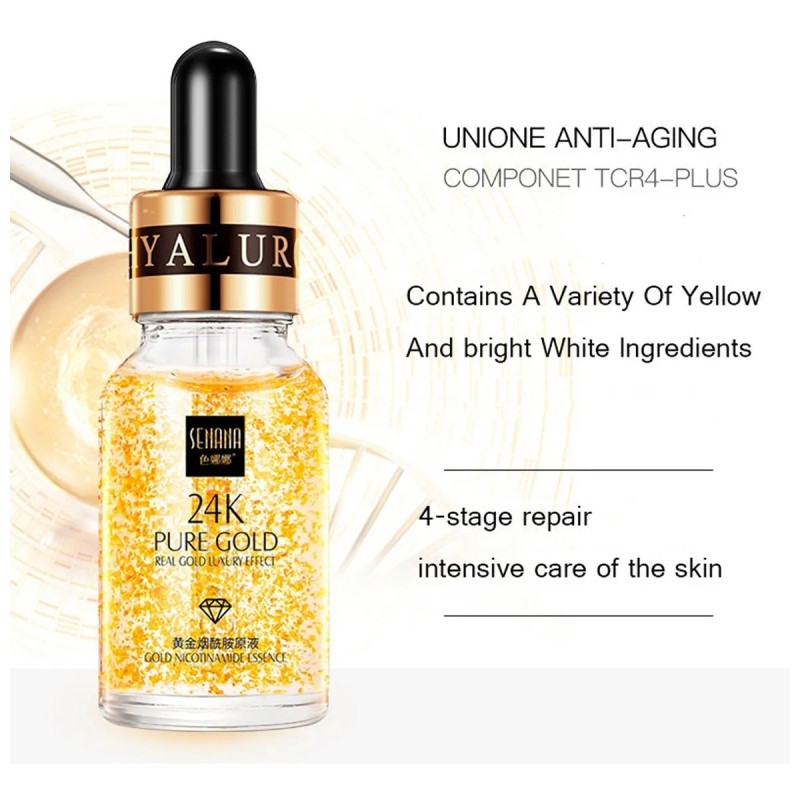 Serum Senana 24k Pure Gold De 15ml