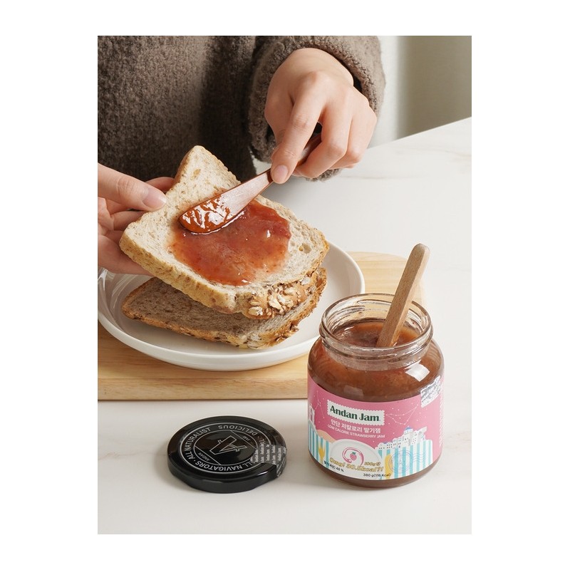 Andan low-calorie strawberry jam 380g / 안단 저칼로리 딸기잼 380g
