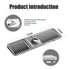 STARGAZ Silicone Faucet Mat for Kitchen Sink,Faucet Draining Mat,Sink Back