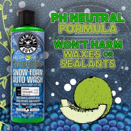 CWS_110_16 Honeydew Snow Foam Car Wash Soap, 16 oz, Honeydew Scent