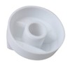BQLZR White Generic Design Stove/Oven Control Knob with 12 Adapters