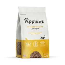 Applaws Complete Dry Cat Food, Grain Free, Limited Ingredient Food for Cats, Added Vitamins and Minerals for a Balanced Diet, Chicken Recipe 1 x 11 lb Bags