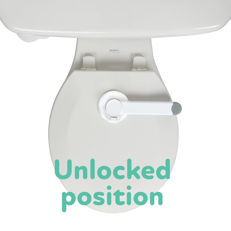 Nuby Child Safety Toilet Locks - 2 Pack - Toilet