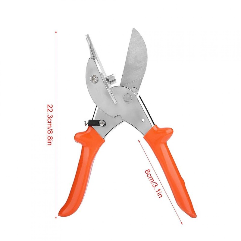 Multi Angle Miter Shears, 45 to 135 Degree Adjustable Angle
