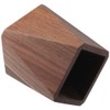 dohobby Black Walnut Wooden Pencil Box Multiple-Use Organizer Funny Pen
