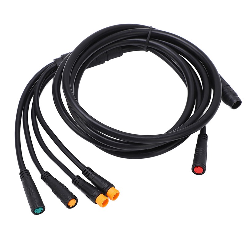 1 to 5 Electric Bike Cable Plastic Rubber Lithium Battery