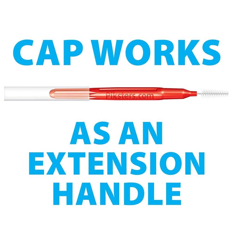 Piksters Interdental Brushes, Size 4, 100 Count (10 x 10