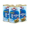 YooDong Canned Seafood Collection 3 Cans | 유동 골뱅이, 왕꼬막 3캔 모음, 3 Bai Top Shell (골뱅이)