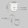 EQUIJUANCE RV Awning Hooks,Awning Lights for rv Canopy,rv Awning tie