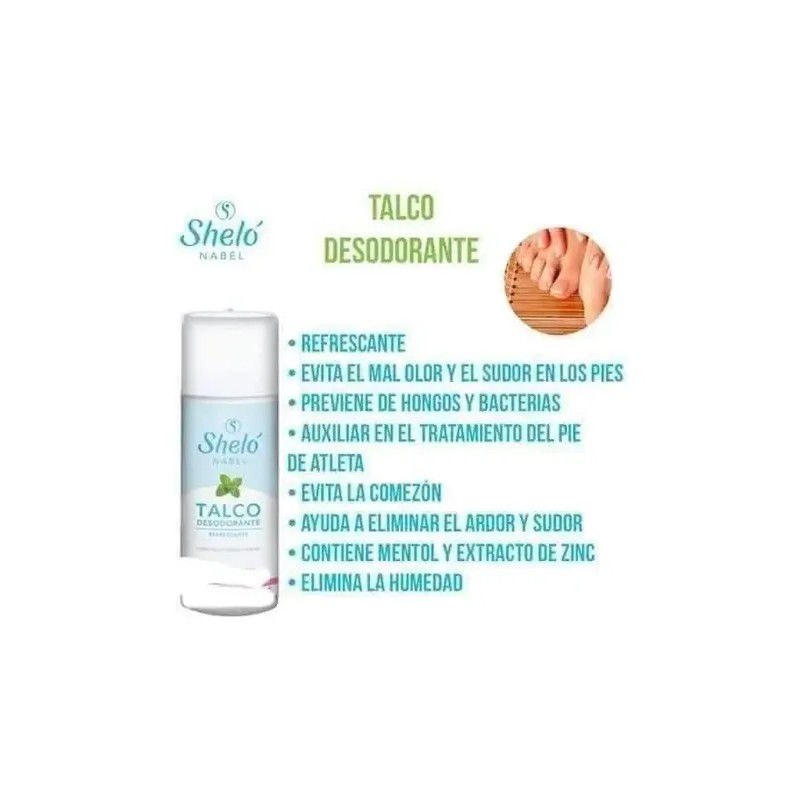 5 Talcos Para Pies Sin Olor & Sudor/ Frescura Total