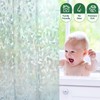 AooHome Long Shower Curtain Liner - EVA 3D Decals Stained