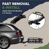 ARKSEN 53 x 19 x 5 Inch Hitch Mount Cargo