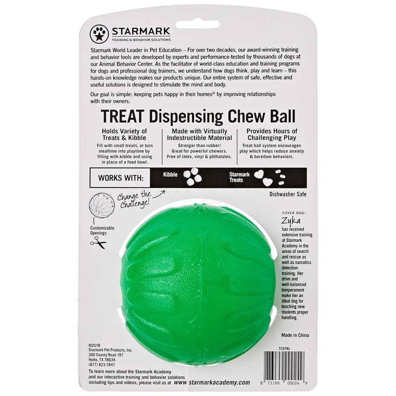 Treat Dispensing Chew Ball, Large