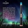 Colibri Aura 10mm Flat Flame Lighter - Elegant and Windproof