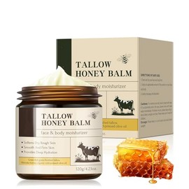 Beef Tallow Skin Care, Organic Beef Tallow Face Cream, Grass Fed Beef Tallow Moisturiser, Natural Beef Tallow for Skin