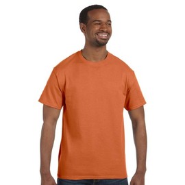 Gildan Men's Heavy Cotton T-Shirt (Sunset) (Small)