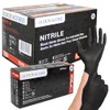 Black Disposable Nitrile Gloves, XXL, Heavy Duty, Powder-Free, Mechanic, Industrial