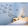 Vinyl Wall Decal Sticker Origami Cranes Item OS_MB120s