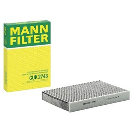 Original MANN-FILTER Interior Filter CUK 2743 – Pollen filter with active charcoal – For passenger cars
