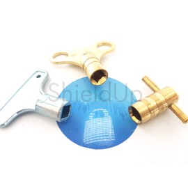 ShieldUp Radiator Keys | Pack of 3 | Rad Valve Bleed Keys