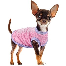 Paiaite Chic Ion Polyester Dog Vest: Adorable Fashion Dog Apparel for Small, Medium, and Large Breeds, Moisture-Wicking, Soft, Anti-Static, Durable, and Easy-to-Clean Design Dog Shirt Pink 3XL