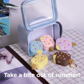 elago Ice Cream Case with Keychain, Compatible with AirPods Pro Case [US Patent Registered] (Mint)