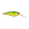 Berkley Flicker Shad Fishing Lure, Slick Chartreuse, 3/16 oz, 2in