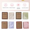 4pcs Exfoliating Soap Set Moisturizing Colorful Sea Salt Shea Butter