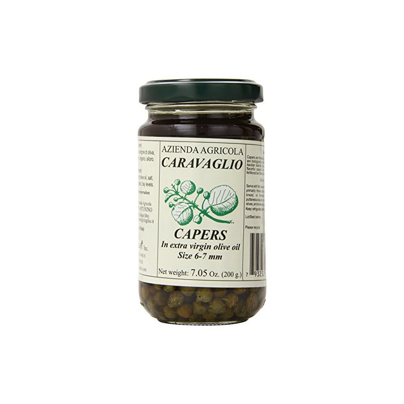 Antonino Caravaglio Marinated Capers with Herbs In Extra Virgin Olive