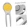 SUPVOX 5pcs Golf Divot Repair Tool Fork for Turf Repair