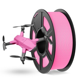 JAYO Rapid Matte PETG Filament 1.75mm Pink 1.1KG, High Speed 30-600mm/s 3D Printer Filament, High Toughness & Impact Resistance, 1.1kg Spool(2.4lbs)