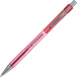 PILOT The Better Ball Point Pen Refillable & Retractable Ballpoint Pens, Medium Point, Red Ink, 12-Pack (30007)