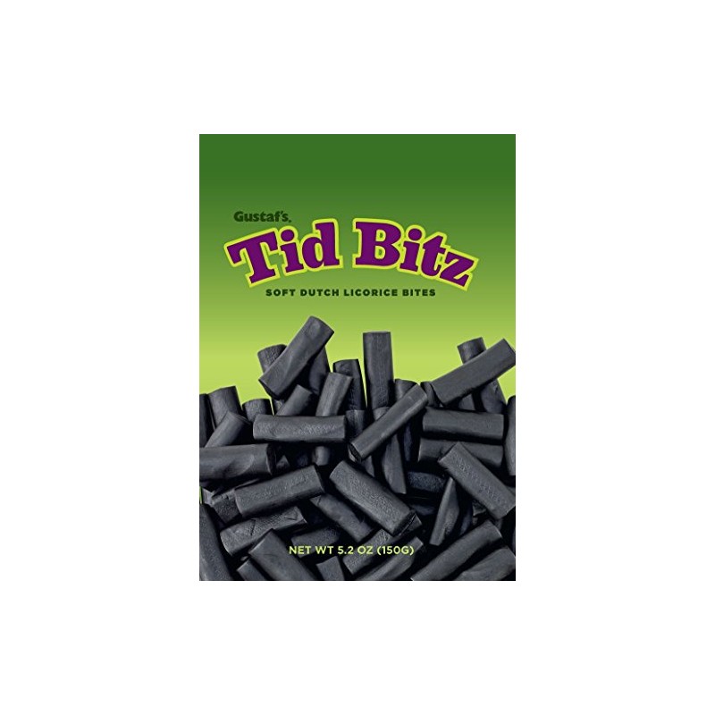 Gustaf's, Gerrit Soft Licorice Bites, 5.2 Ounce