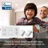 Leviton Decora Smart Switch Z-Wave 800 Series, ZW15S-1RW